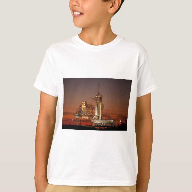 T-shirt Atlantis Space Shuttle lancement NASA (Devant)