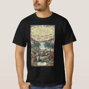 T-shirt Atlas Coelestis de Doppelmaier, Astronomie Vintage