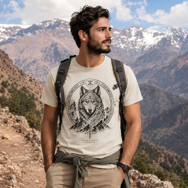 T-shirt Atlas loup (Créateur téléchargé)