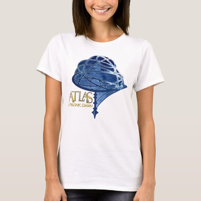 T-shirt Atlas : Une aube pylonique" Orrery Tee (Devant)