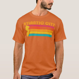 T-shirt Atlc City New Jersey Souvenir Vintage