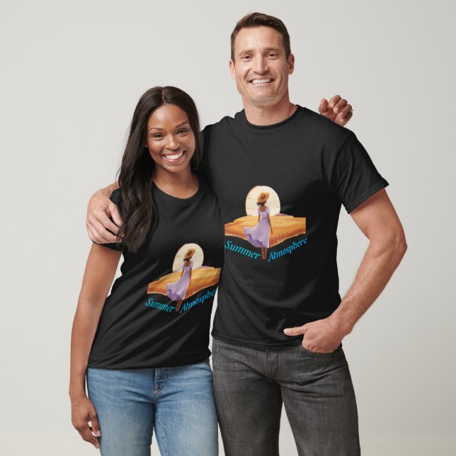 T-shirt Atmosphère estivale (Unisexe)