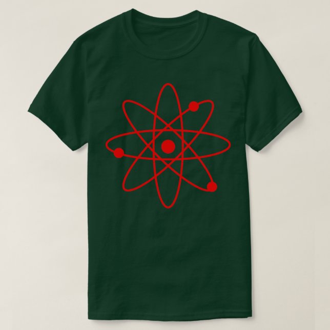 T-shirt Atom rouge (Design devant)
