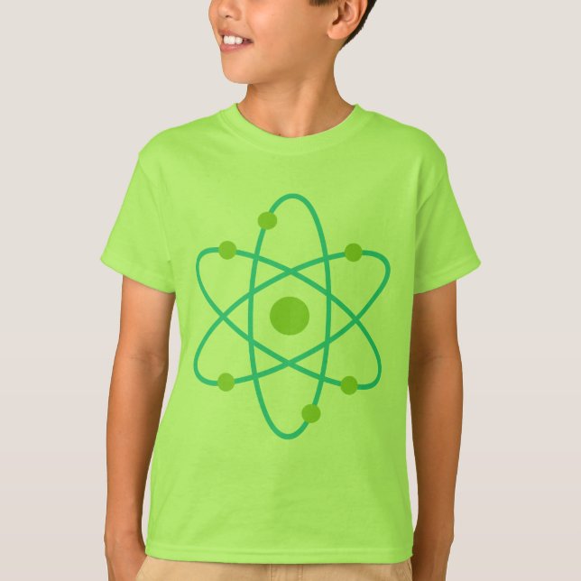 T-shirt Atome scientifique (Devant)