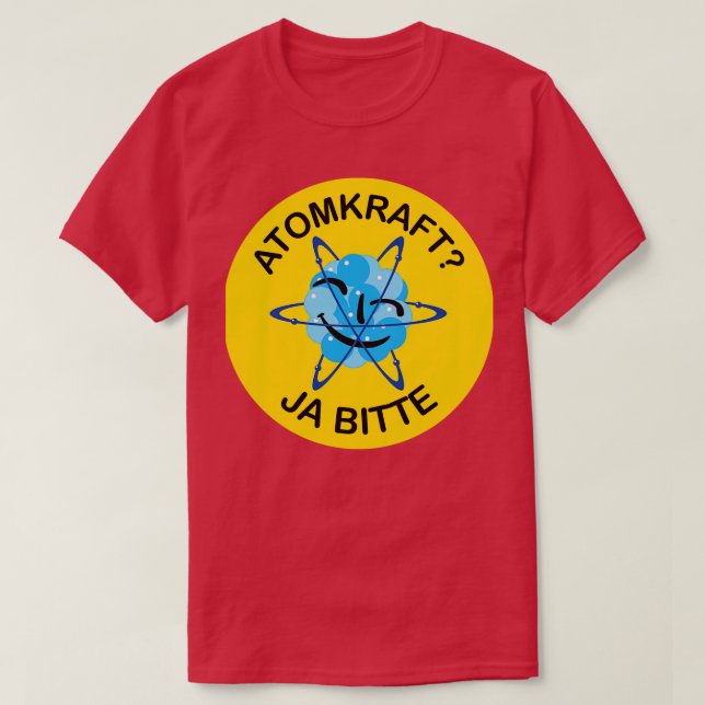 T-shirt Atomkraft ja bitte (Design devant)