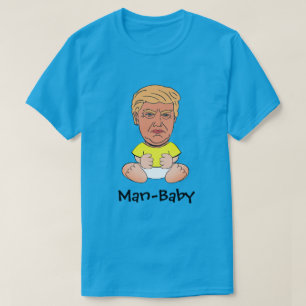 T-shirt Atout drôle "Homme-bébé "