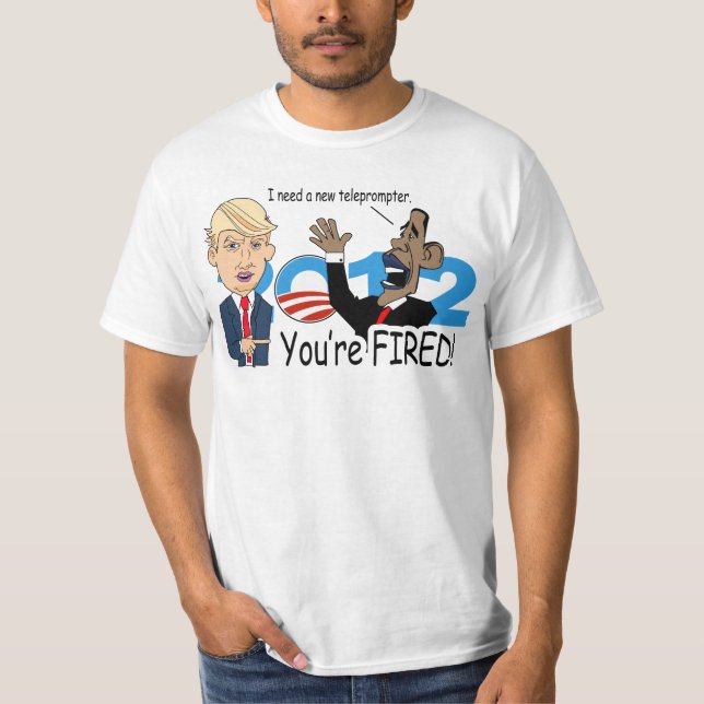 T-shirt Atout et chemise d'Obama (Devant)