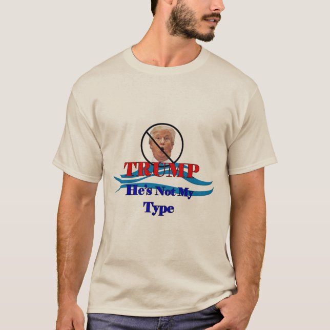 T-shirt Atout il n'est pas mon type (Devant)
