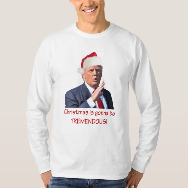 T-shirt Atout : Noël va être énorme ! (Devant)
