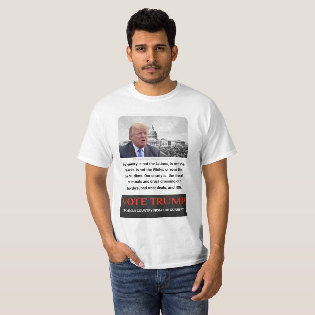 T-SHIRT ATOUT : SAUVEZ NOTRE PAYS 1 (Devant entier)