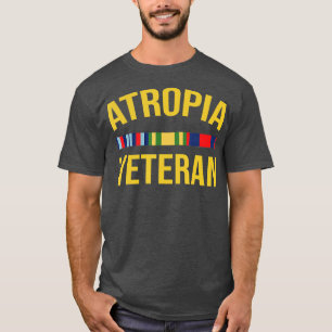 T-shirt Atropia Vétérinaire Drapeau Vétérinaire Fête des p