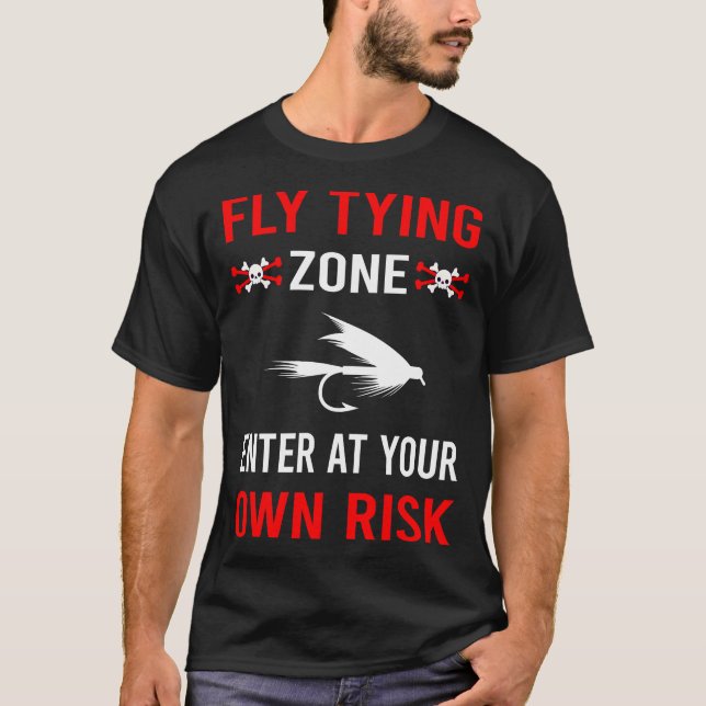 T-shirt Attachement de vol de zone de risque (Devant)