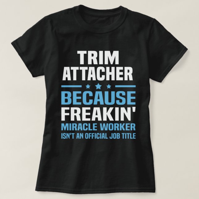 T-shirt Attacher de formation (Design devant)