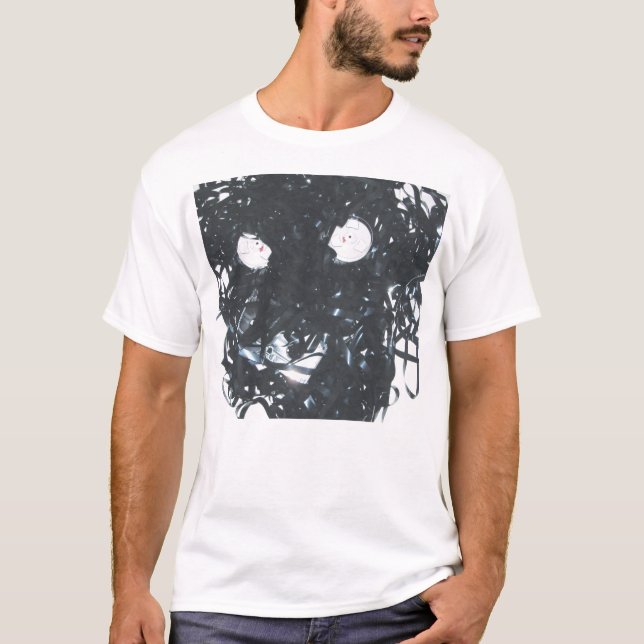 T-shirt Attachez du ruban adhésif au visage (Devant)