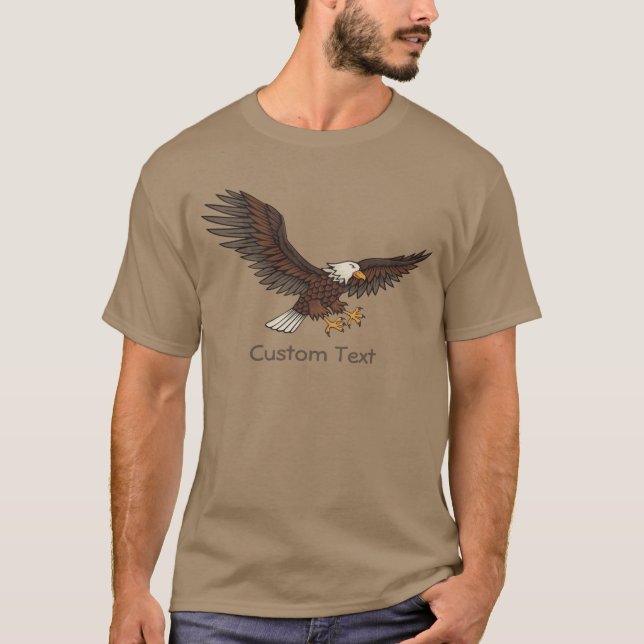 T-shirt Attaque à l'aigle (Devant)