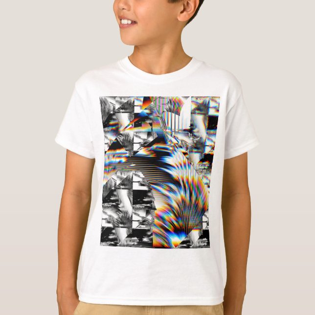 T-shirt Attaque arc-en-ciel (Devant)