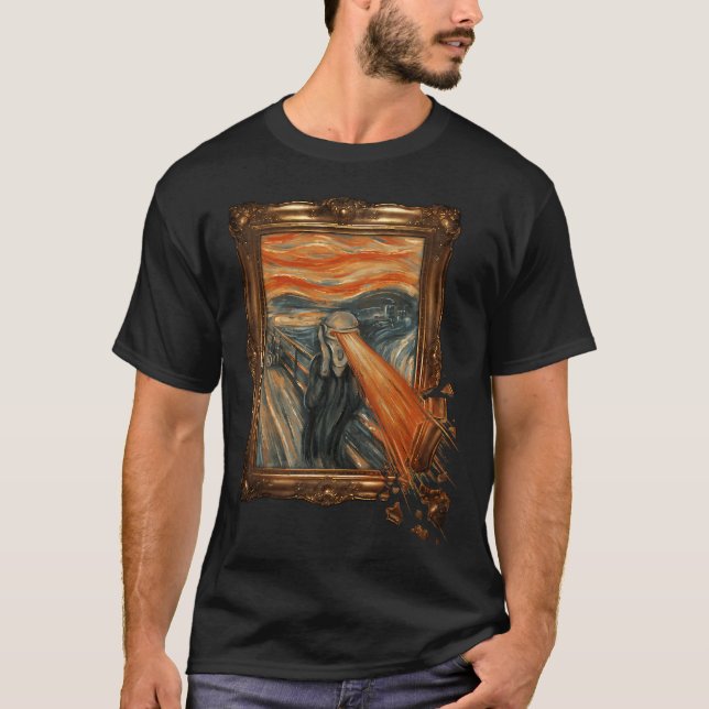 T-shirt Attaque artistique (Devant)