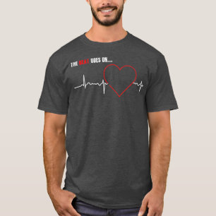 T-shirt Attaque cardiaque Survivant Chirurgie cardiaque