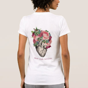 T-shirt Attaque cardiaque Survivor Feminine