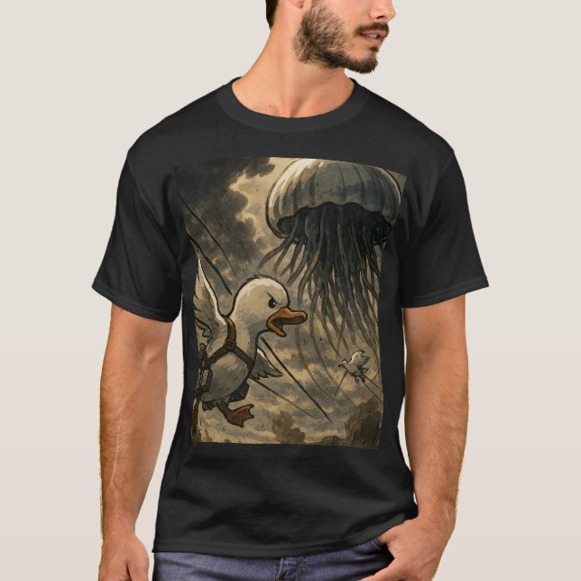 T-shirt Attaque de canard sur Titan (Devant)