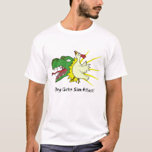 T-shirt Attaque de claquement de poulet de vol !