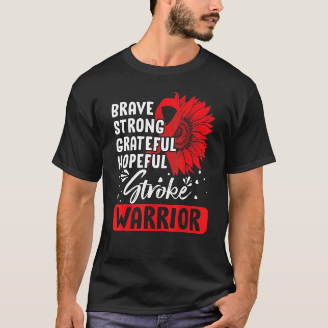 T-shirt Attaque de l'attaque guerrière Survivante Red Awar (Devant)