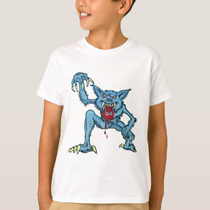 T-shirt Attaque de loup-garou