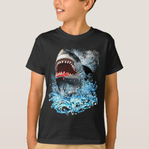T-shirt Attaque de requin !