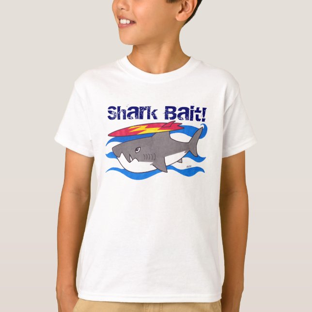 T-shirt Attaque de requin ! (Devant)