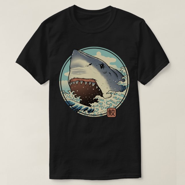 T-shirt Attaque de requins ! (Design devant)