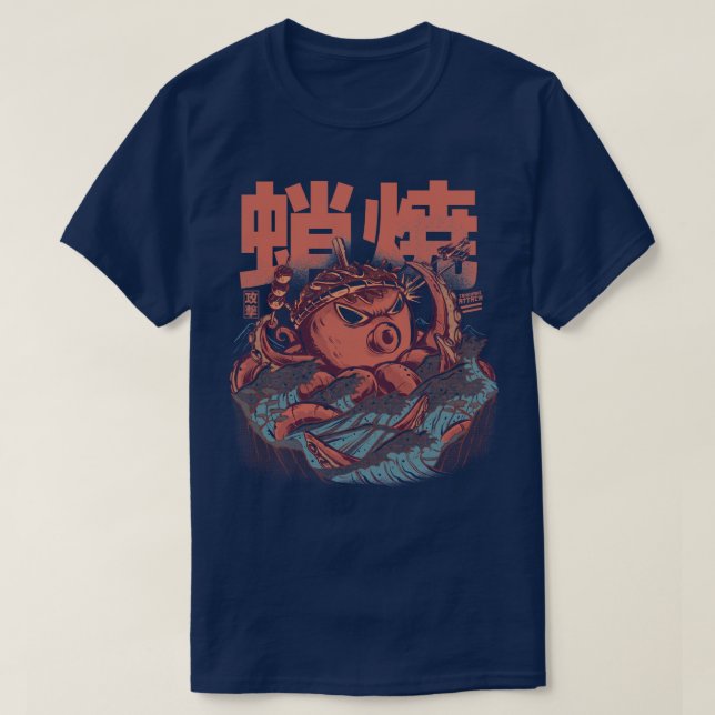 T-shirt Attaque de Takoyaki (Design devant)