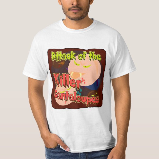 T-shirt Attaque des Cantaloupes tueuses (Devant)