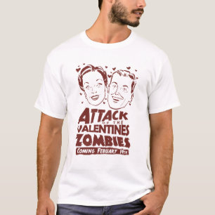 T-shirt Attaque des zombis de Valentines