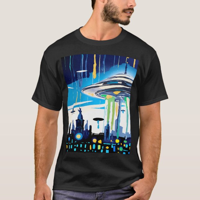 T-shirt Attaque Ufo (Devant)