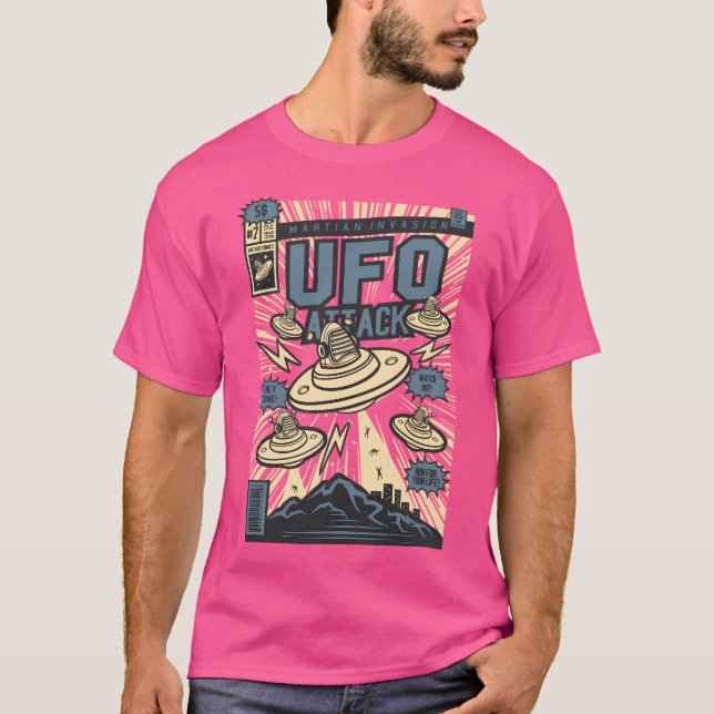 T-shirt Attaque Ufo (Devant)