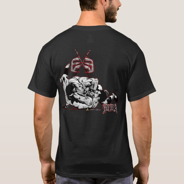 T-shirt Attaquer de MIXED MARTIAL ART (Dos)