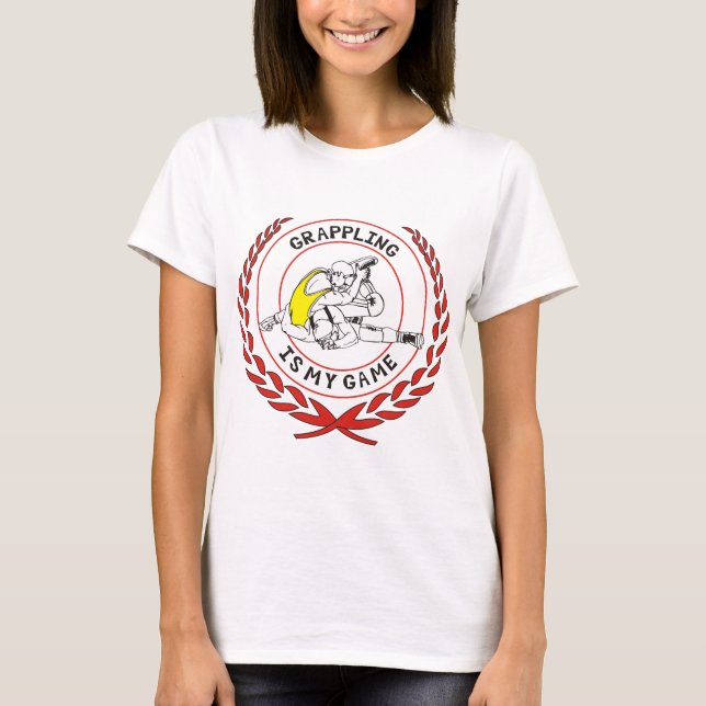 T-shirt Attaquer est mon jeu (Devant)