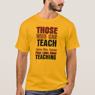 T-shirt Attaques d'enseignement public