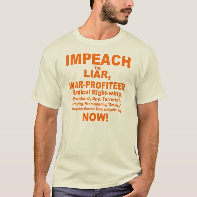 T-SHIRT ATTAQUEZ LE MENTEUR (Devant)