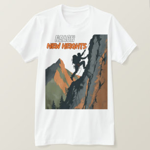 T-shirt Atteindre de Nouveaux Sommets – Hommage à la Journ