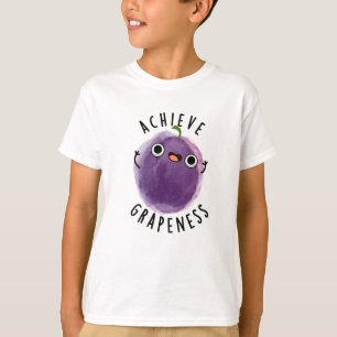 T-shirt Atteindre l'aspect amusant jeu de pépin positif