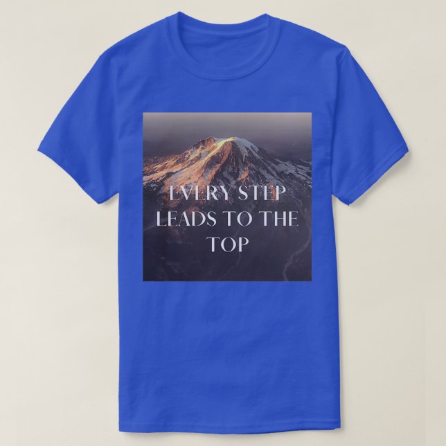 T-shirt Atteindre Le Sommet (Design devant)