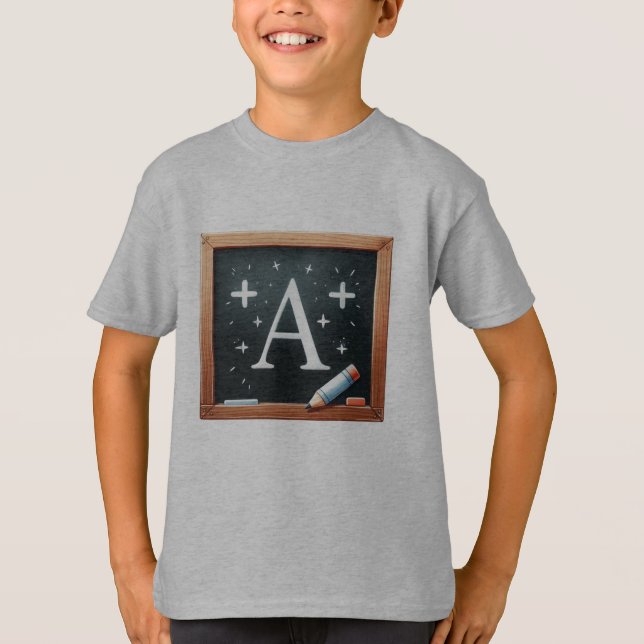 T-shirt Atteindre l'excellence en éducation commence (Devant)