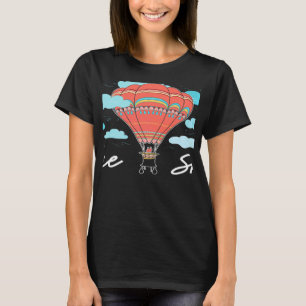T-shirt Atteindre Pour Le Ballon Aéronaut Sky Balloonist H