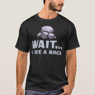 T-shirt Attendez de voir un géologue Rock Gift Funny Geode