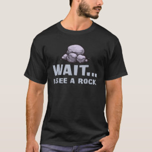 T-shirt Attendez de voir un géologue Rock Gift Funny Geode