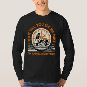 T-shirt Attendez Jusqu'À Ce Que Vous Me Voyez Randonnée Mo
