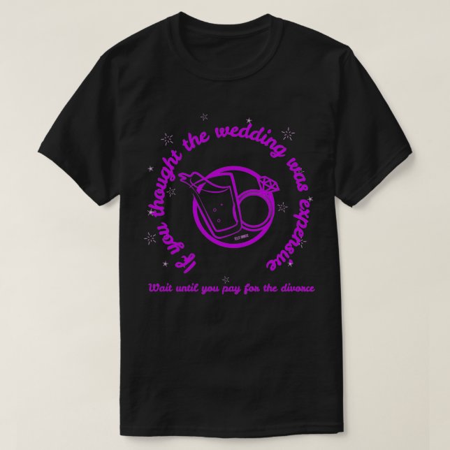 T-shirt Attendez jusqu'au divorce Red Pill MGTOW TELLIT HO (Design devant)