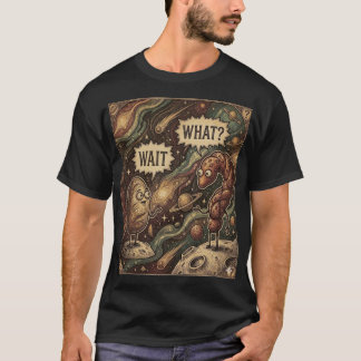 T-shirt Attendez quoi ? Pain dans l'espace Bande dessinée