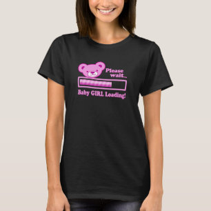 T-shirt Attendez svp, chargement de bébé (la conception